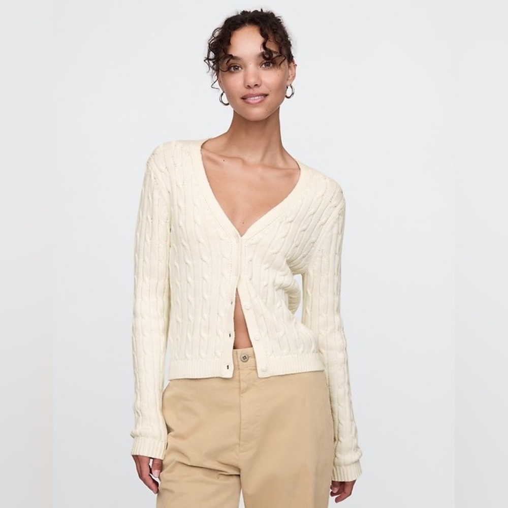 GAP Cable-Knit Cardigan